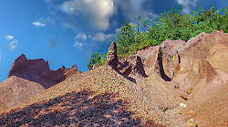 Non &egrave; l&rsquo;Arizona, &egrave; la Toscana: alla scoperta delle Roste, il "Grand Canyon" rosso delle Colline metallifere