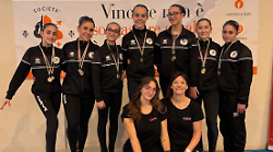 Pioggia di medaglie per la Polisportiva Barbanella Uno a Montevarchi: poker d'oro e tre argenti