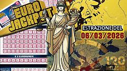 Eurojackpot, estrazioni e numeri vincenti di oggi venerd&igrave; 6 marzo