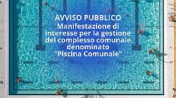 Il Comune cerca un gestore per la piscina: al via l'avviso pubblico