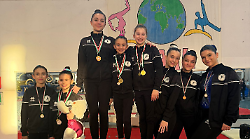 Pioggia d'oro per la scuola di ginnastica artistica: il campionato di federazione si colora di Grosseto