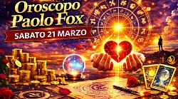 Oroscopo Paolo Fox per sabato 21 marzo: le stelle consigliano un weekend di chiarezza ed equilibrio