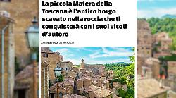 Turisti per Caso si ferma in Maremma, stregato dalla piccola Matera della Toscana: il borgo scavato nella roccia