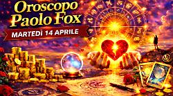 Oroscopo Paolo Fox per marted&igrave; 14 aprile: nervosismo e opportunit&agrave;, chi regge meglio tra i segni