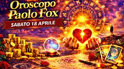 Oroscopo Paolo Fox per sabato 18 aprile: stop allo stress, arriva il relax, ecco come ricaricare le pile