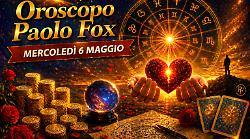 Oroscopo Paolo Fox per mercoled&igrave; 6 maggio 2026: le stelle mettono alla prova, chi resiste vince
