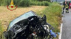 Drammatico frontale sulle Collacchie: un morto e due feriti