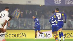 Prima vittoria in campionato per il Verona, l'Atalanta cade al Bentegodi