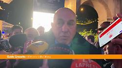 Crosetto "L'Italia tenta di creare le condizioni affinché le guerre finiscano"