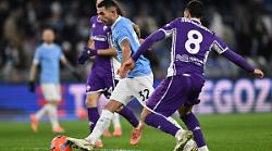 Finale thrilling all'Olimpico, Lazio-Fiorentina finisce 2-2