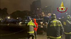 Maltempo a Palermo, interventi dei Vigili del Fuoco nelle aree portuali