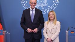 Meloni incontra Merz "Italia-Germania mai cos&igrave; vicine, con Usa cooperazione salda"