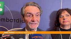 Milano-Cortina, Fontana "Andiamo oltre le pi&ugrave; rosee aspettative"