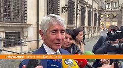 Milano-Cortina, Abodi "Strafelici per comportamento azzurri"