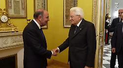 Mattarella riceve Bruno Vespa e la sua redazione per 30 anni di "Porta a Porta"