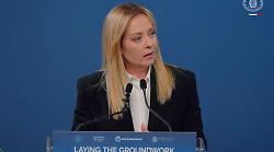 Meloni "Roma diventi hub europeo per investimenti in Africa"