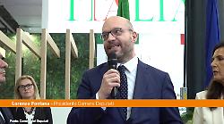 Fontana inaugura il padiglione Italia della London Book Fair