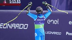 Giacomo Bertagnolli oro nella Combinata alle Paralimpiadi