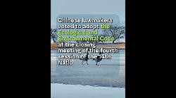 Cina, un nuovo codice ecologico per tutelare l'ambiente