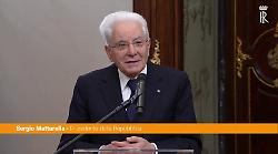 Mattarella "I media non spettacolarizzino le tragedie"