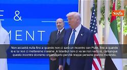 Trump: "Voglio incontrare Putin appena possibile"