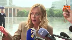Meloni a Tirana per vertice Cpe: Continuiamo a lavorare per cessate il fuoco in Ucraina