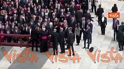 Meloni, Mattarella e Tajani alla Messa di insediamento di Papa Leone XIV