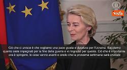 Von der leyen: Settimana prossima cruciale per l'Ucraina