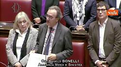 Bonelli legge in Aula nomi bimbi morti a Gaza: "&Egrave; pulizia etnica, Governo italiano complice"