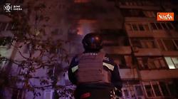 Incendi e distruzioni in Ucraina dopo massiccio attacco russo nella notte tra il 24 e il 25 maggio