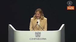 Meloni all'Assemblea di Confindustria: "Abbiamo restituito centralit&agrave; al nostro Paese"