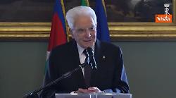 Mattarella scherza con Niaf: "A 20 sapevo a memoria tutti i Presidenti Usa, ora avrei difficolt&agrave;"