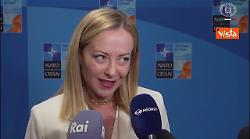 Vertice Nato, Meloni: E' il momento per ottenere il cessate al fuoco a Gaza