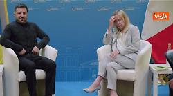 Conferenza per la Ricostruzione dell'Ucraina, incontro bilaterale tra Meloni e Zelensky