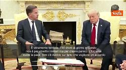 Armi all'Ucraina, Rutte (Nato) a Trump: Logico volere che gli europei paghino