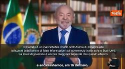 Dazi Usa a Brasile al 50%, Lula: Da Trump un ricatto inaccettabile