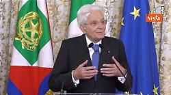 Mattarella alla nazionale di calcio femminile: Sport elemento fondamentale della vita sociale