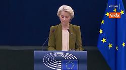 Guerra Ucraina, Von der Leyen: Sosterremo sforzi diplomatici ma Putin non vuole incontrare Zelensky