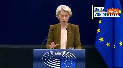Guerra Ucraina, Von Der Leyen: "Lavoriamo al 19esimo pacchetto di sanzioni"