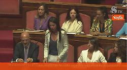 Bagarre in Senato, Maiorino attacca Tajani: "Influencer prezzolato di Israele", ecco come &egrave; andata