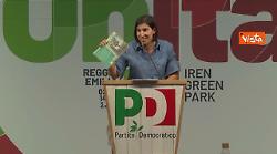 Schlein  legge alla festa dell'Unit&agrave; di Reggio Emilia un testo da 'Blues in sedici' di Stefano Benni