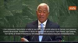 Medio Oriente, Antonio Costa (Ue) all'Onu: Soluzione negoziata a due Stati unica via per la pace