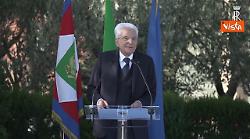 Mattarella a Castelporziano: La solidarietà produce sviluppo e benessere