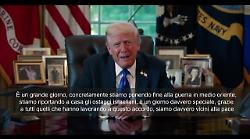 Hamas dice s&igrave; al piano di Trump, il Presidente Usa: "Siamo davvero vicini alla pace"