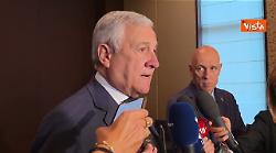 Guerra Gaza, Tajani: "C'è molto da fare perché la tregua diventi pace"
