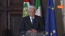 Mattarella: Le teorie antiscientifiche sono autolesionismo