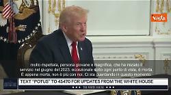 Trump: È morta Sarah Beckstrom, soldatessa della Guardia nazionale ferita a Washington