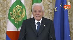 Mattarella: "Unione Europea oggi sconta gli effetti della mancanza di difesa comune"