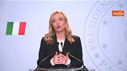 Meloni: Lavoriamo a soluzioni concrete sul costo dell'energia