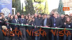 Atreju 2025, il taglio del nastro per la kermesse di FdI nei giardini di Castel Sant'Angelo